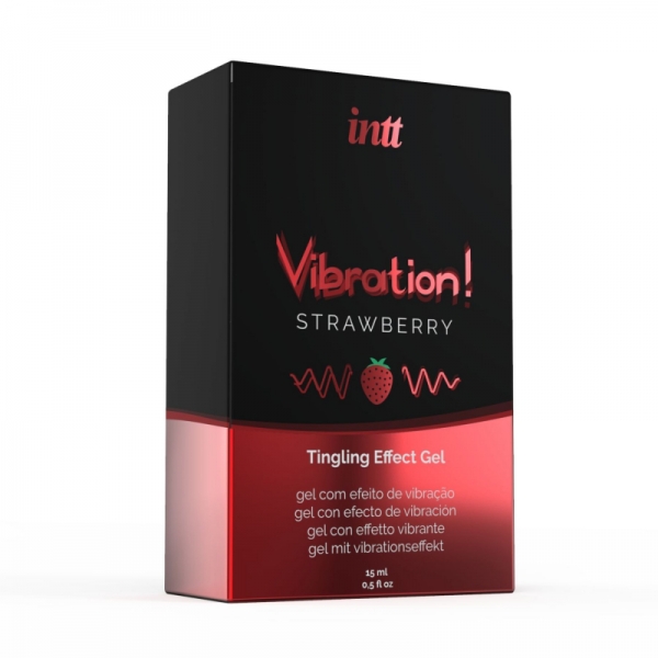 Рідкий вібратор Intt Vibration Strawberry (Полуниця) (15 мл), їстівний, зігріваючий ефект Рідкий вібратор Intt Vibration Strawberry (Полуниця) (15 мл), їстівний, зігріваючий ефект