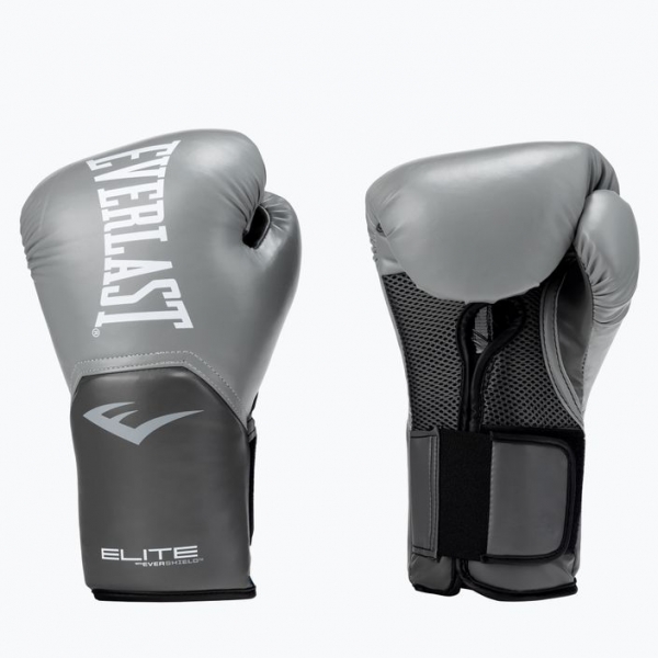 Рукавиці боксерські Everlast Pro Style Elite 2 сірі EV2500 3