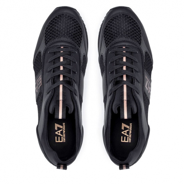 EA7 Emporio Armani Снікерcи EA7 Emporio Armani X8X027 XK050 M701 Triple Black/Gold