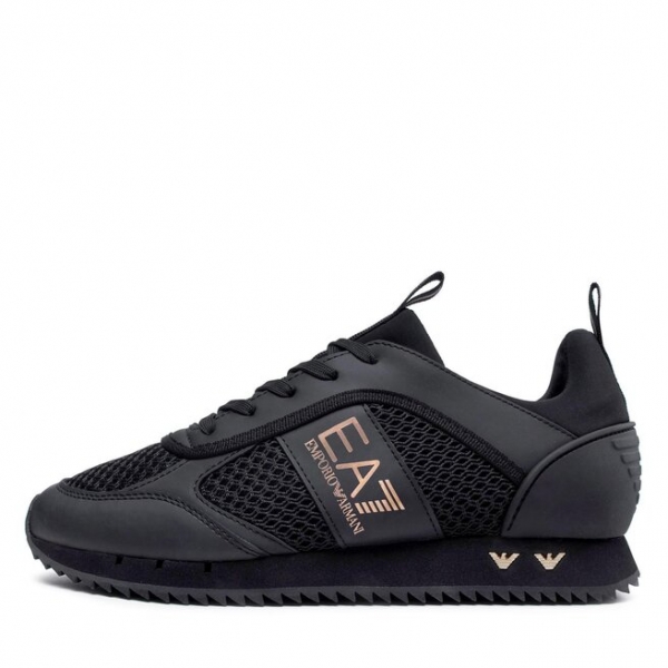 EA7 Emporio Armani Снікерcи EA7 Emporio Armani X8X027 XK050 M701 Triple Black/Gold