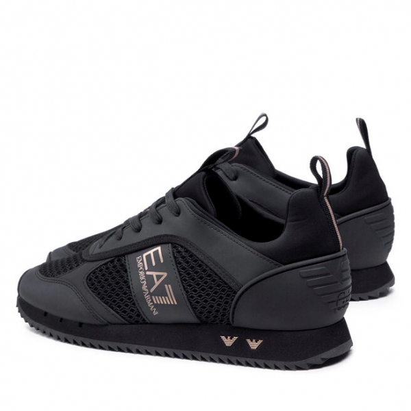 EA7 Emporio Armani Снікерcи EA7 Emporio Armani X8X027 XK050 M701 Triple Black/Gold