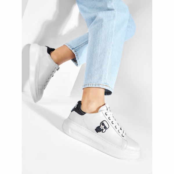 KARL LAGERFELD Снікерcи KARL LAGERFELD KL62530 White Lthr