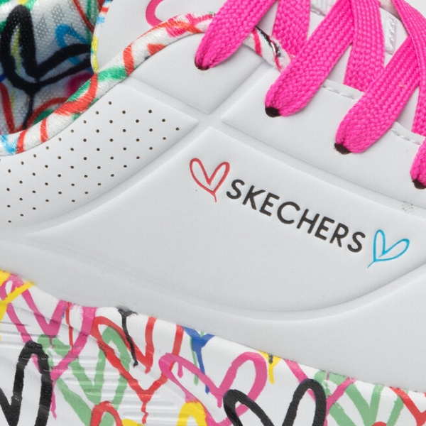 Skechers Снікерcи Skechers Lovely Luv 314976L/WMLT White/Multi