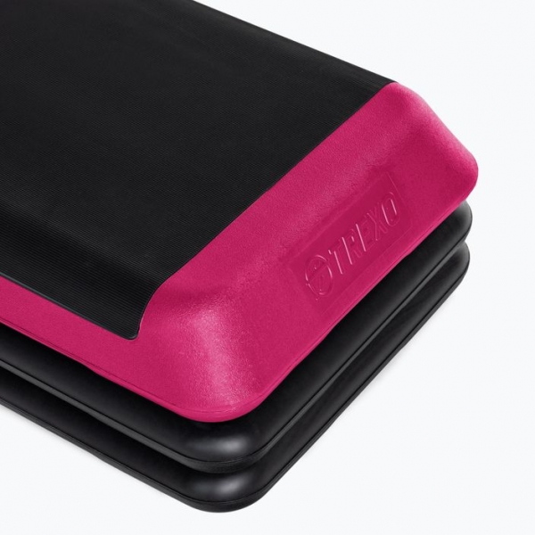 Степпер TREXO Aerobic AS01 чорний/рожевий 6