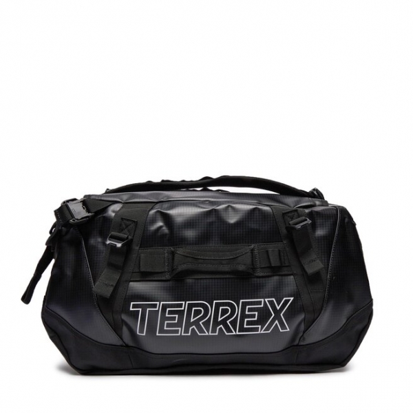 adidas Сумка adidas Terrex Rain.Rdy Expedition Duffel Bag S - 50 L IN8327 Black/Black/White