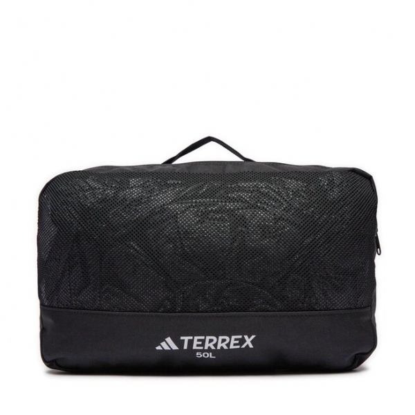 adidas Сумка adidas Terrex Rain.Rdy Expedition Duffel Bag S - 50 L IN8327 Black/Black/White