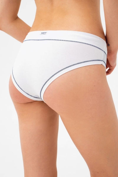 Трусики слип с принтом 6034d white/dots