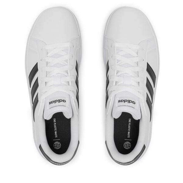 adidas Взуття adidas Grand Court Lifestyle Tennis Lace-Up Shoes GW6511 White