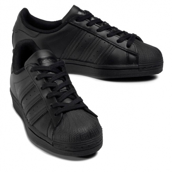 adidas Взуття adidas Superstar J FU7713 Cblack/Cblack/Cblack