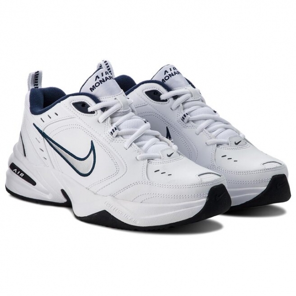 Nike Взуття Nike Air Monarch IV 415445 102 White/Metallic Silver
