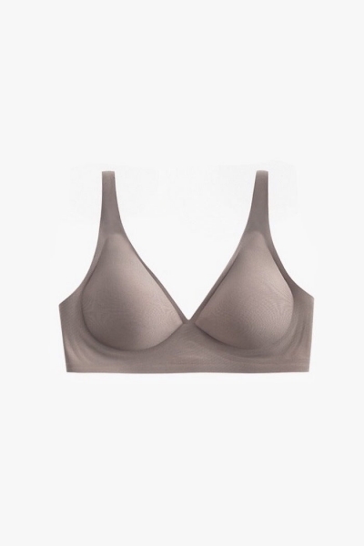 Безшовний бюстгальтер з вкладишами ГТ002БВ coffee6