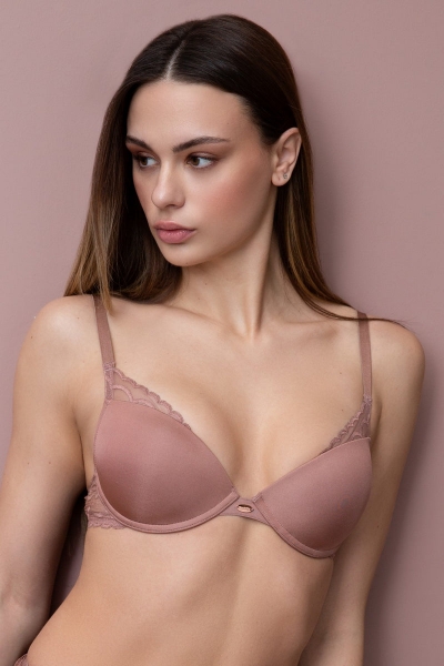 Бюстгальтер push-up с гладкой чашкой 106059 Roan Rouge woodrose