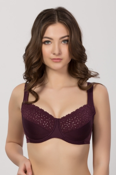 Бюстгальтер з бічною підтримкою 266 plum wine0