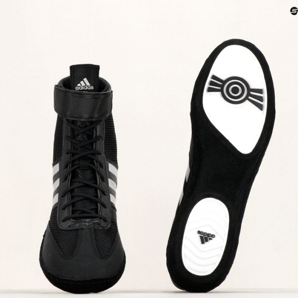 Борцівки чоловічі Adidas Combat Speed.5 чорні BA8007 12