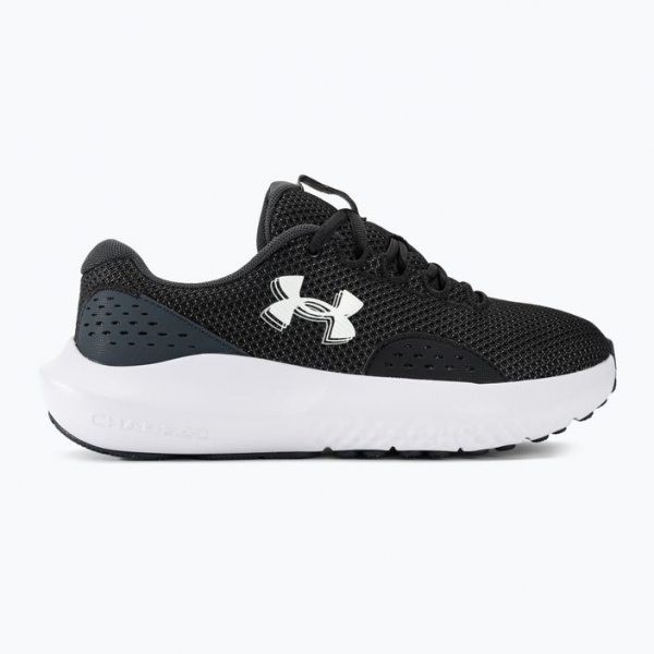 Черевики для бігу жіночі Under Armour Charged Surge 4 black/anthracite/white 2