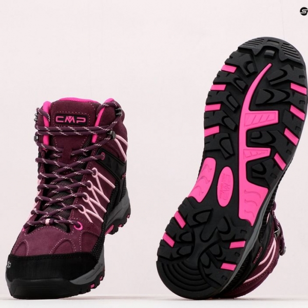 Черевики для трекінгу жіночі CMP Rigel Mid бордові 3Q12944J 20