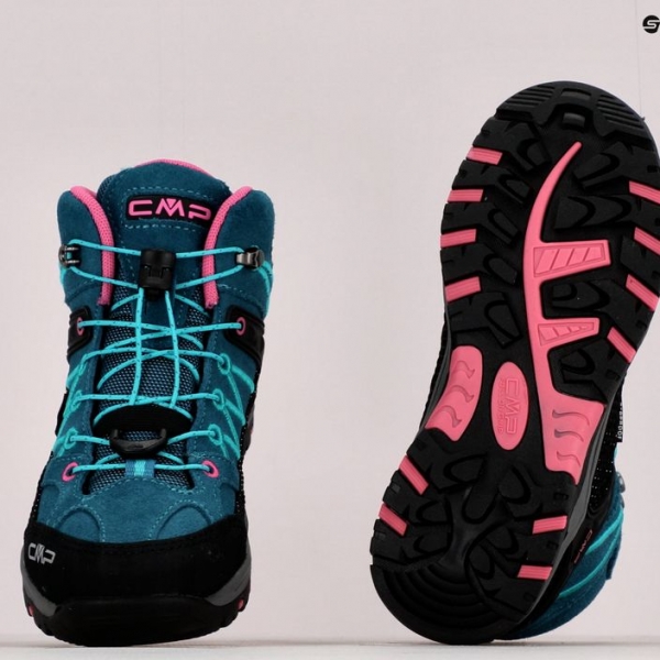 Черевики для трекінгу жіночі CMP Rigel Mid зелені 3Q12944 19