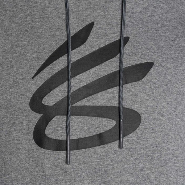 Чоловіча толстовка Under Armour Curry Splash з капюшоном на застібці/чорна 6