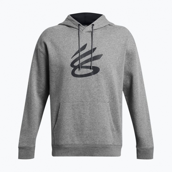 Чоловіча толстовка Under Armour Curry Splash з капюшоном на застібці/чорна 7