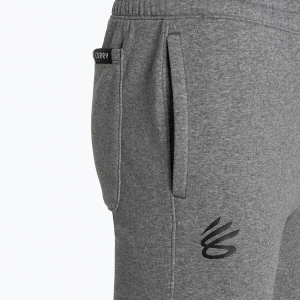 Чоловічі штани Under Armour Curry Splash Jogger на застібці-блискавці/чорні 3