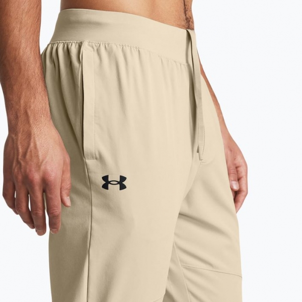 Чоловічі штани Under Armour Stretch Woven Joggers хакі основа/чорні штани 4