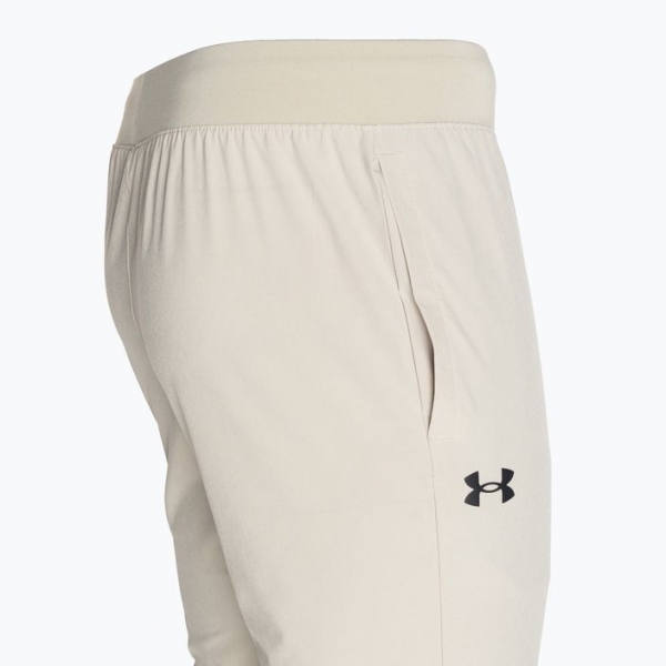 Чоловічі штани Under Armour Stretch Woven Joggers хакі основа/чорні штани 7