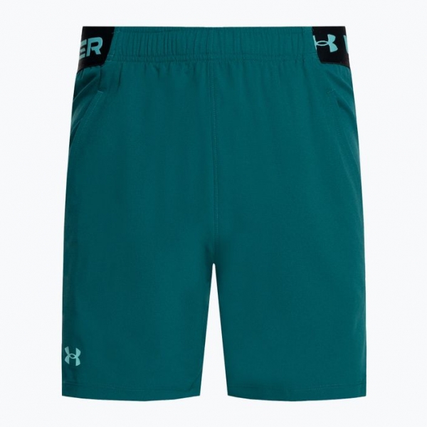 Чоловічі тренувальні шорти Under Armour Ua Vanish Woven 6in hydro teal/radial turquoise 5