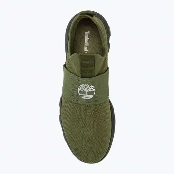 Чоловічі туфлі Timberland Brooklyn Slip On Shoe оливкові в'язані 5