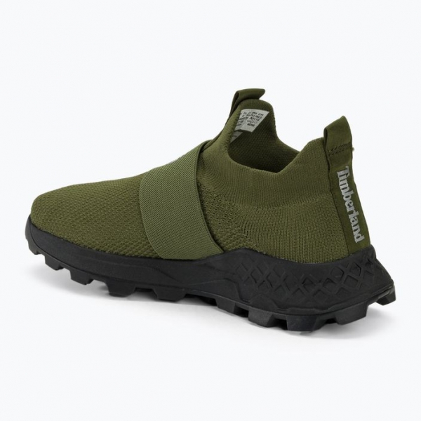 Чоловічі туфлі Timberland Brooklyn Slip On Shoe оливкові в'язані 3