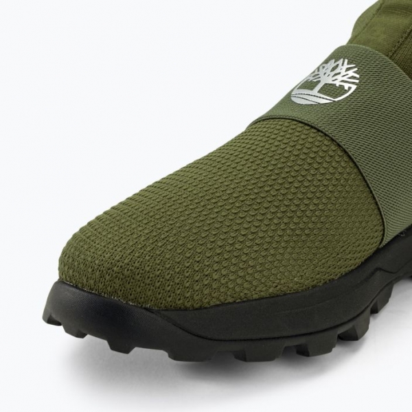 Чоловічі туфлі Timberland Brooklyn Slip On Shoe оливкові в'язані 7