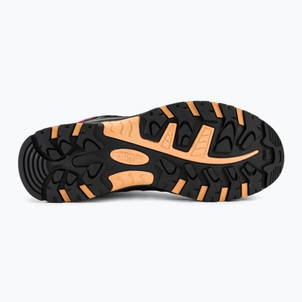 Дитячі трекінгові черевики CMP Rigel Mid антрацит/буганвіль 4