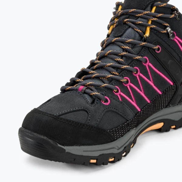 Дитячі трекінгові черевики CMP Rigel Mid антрацит/буганвіль 7