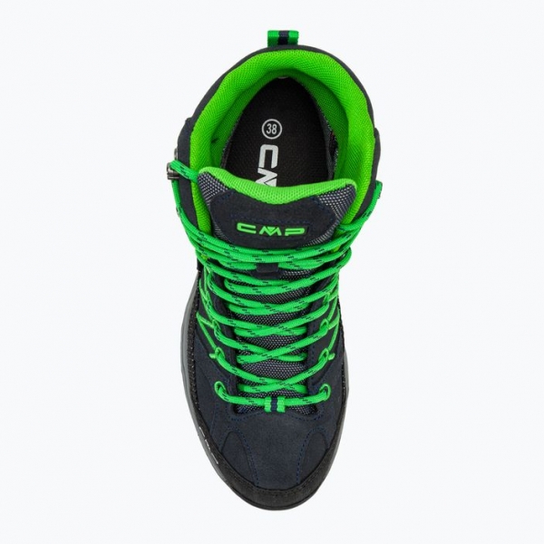 Дитячі трекінгові черевики CMP Rigel Mid сині/гекон 5