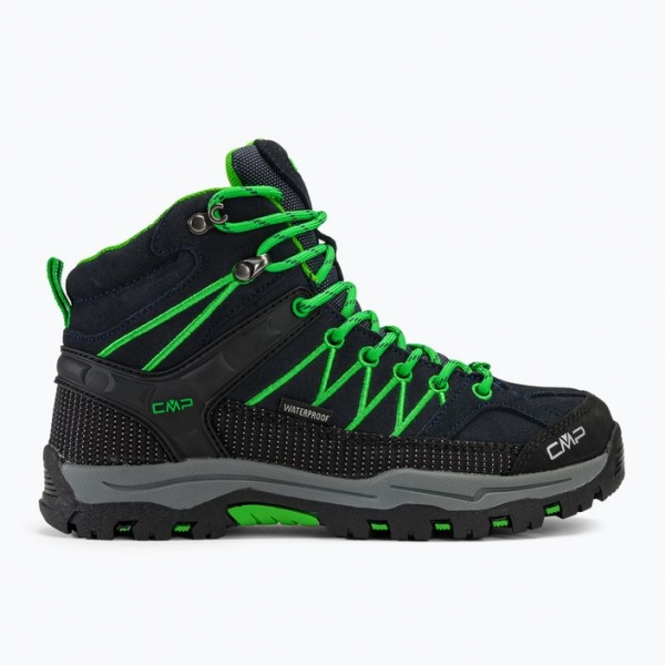 Дитячі трекінгові черевики CMP Rigel Mid сині/гекон 2