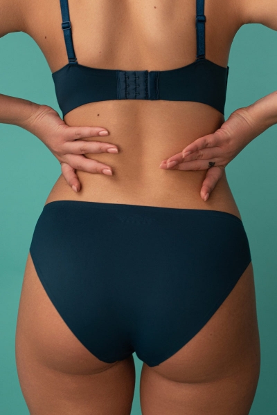 Гладкий бюстгальтер балконет SLZ19801225/225С aquamarine2