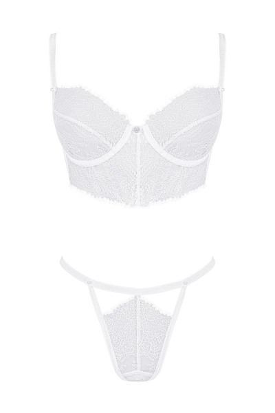 Эротический комплект из кружева Bianelle white
