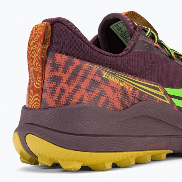 Кросівки для бігу чоловічі Saucony Xodus Ultra 2 бордові S20843-35 9