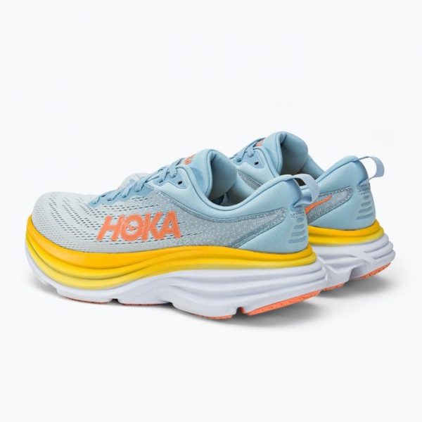 Кросівки для бігу жіночі HOKA Bondi 8 блакитні 1127952-SSCA 5