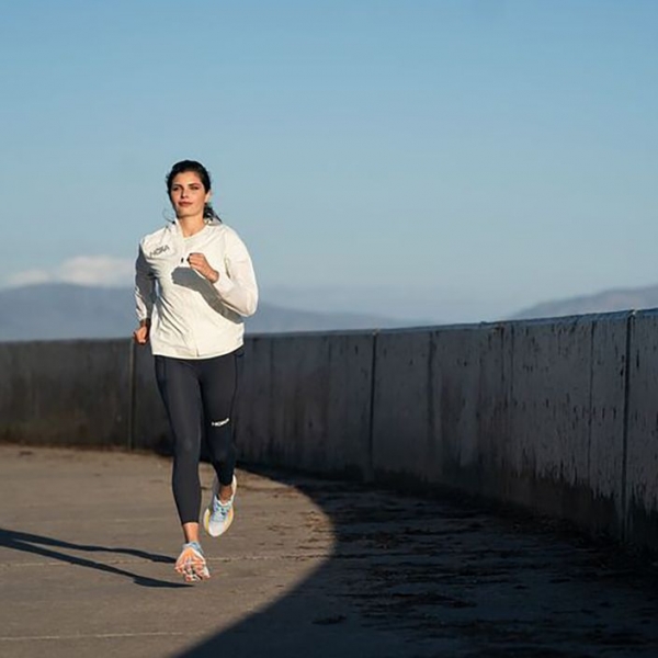 Кросівки для бігу жіночі HOKA Bondi 8 блакитні 1127952-SSCA 12