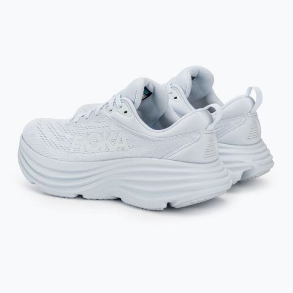 Кросівкі для бігу жіночі HOKA Bondi 8 white/white 3