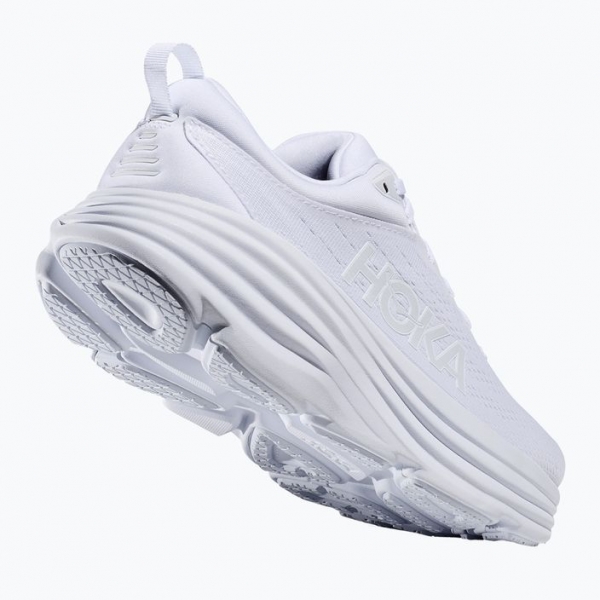 Кросівкі для бігу жіночі HOKA Bondi 8 white/white 13