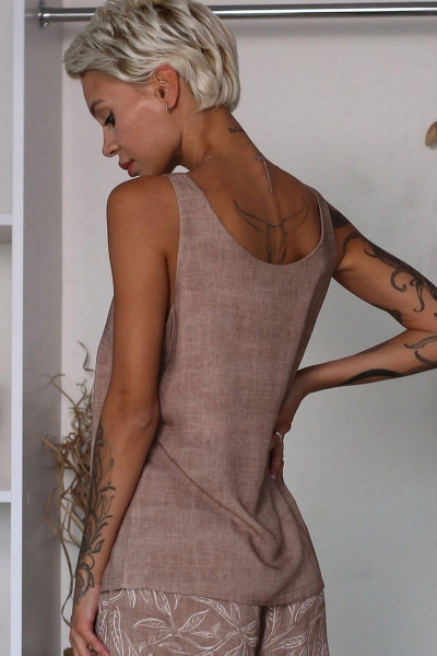 Майка на широких бретелях 1111/67009