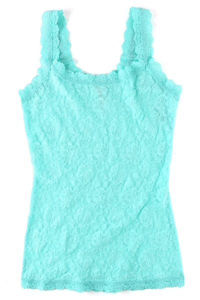 Кружевная майка 1390LP Signature Lace bright aqua blue