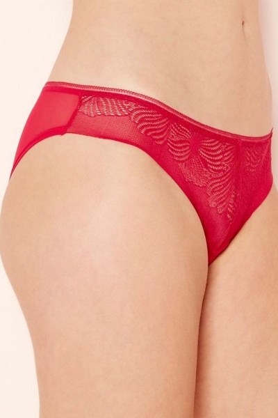 Кружевные трусики слип W06TG Fabulous Feel cherry berry