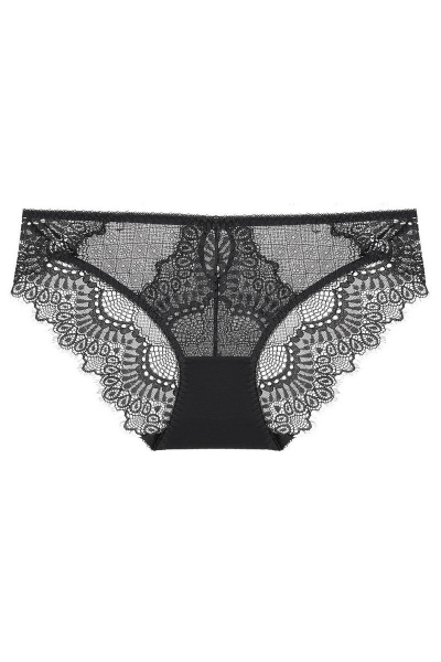 Мереживні трусики сліпи ШВ001БН black