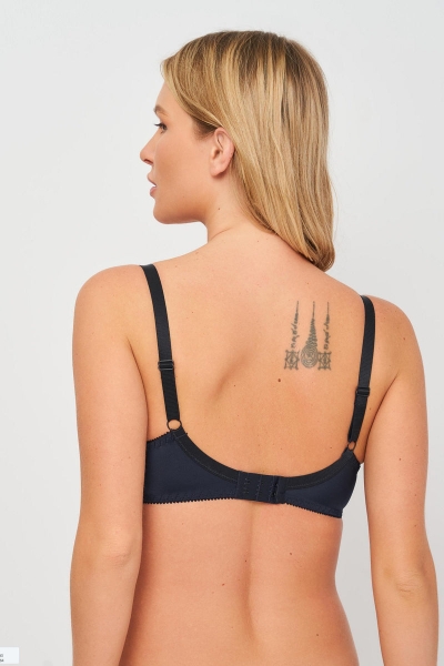 Напівщільний бюстгальтер з мереживом 587 5038