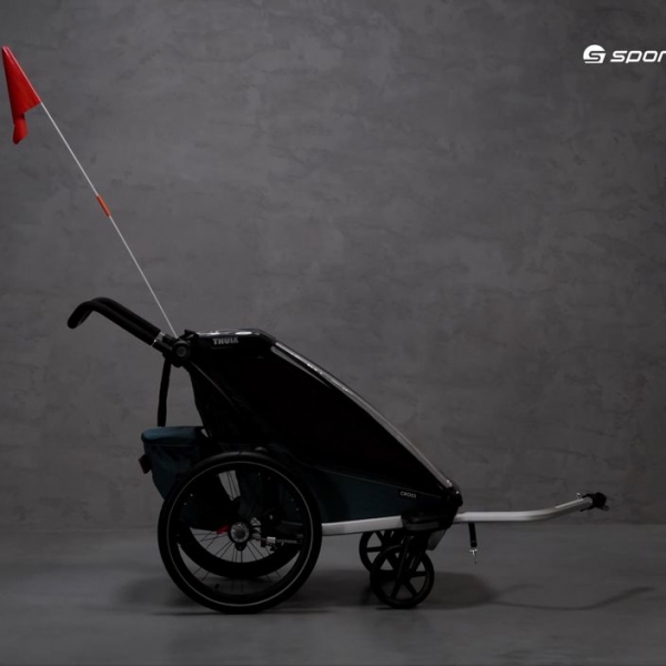 Причіп велосипедний одномісний  Thule Chariot Cross 1 синій 10202021 13