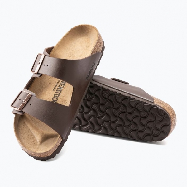 Шльопанці BIRKENSTOCK Arizona BF Regular темно-коричневі 7
