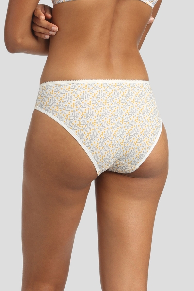 Трусики слип 4D58 Generous imprime mimosa