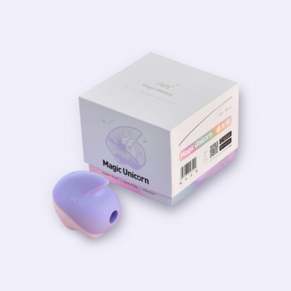 Вакуумний кліторальний стимулятор Magic Motion Unicorn Purple Вакуумний кліторальний стимулятор Magic Motion Unicorn Purple